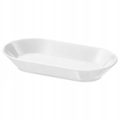 IKEA 365+ PÓŁMISEK PORCELANOWY BIAŁY 19x10 cm