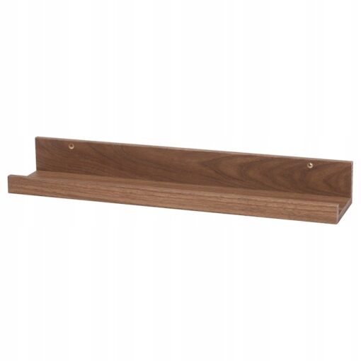 IKEA MOSSLANDA PÓŁKA NA ZDJĘCIA ORZECH 55 cm