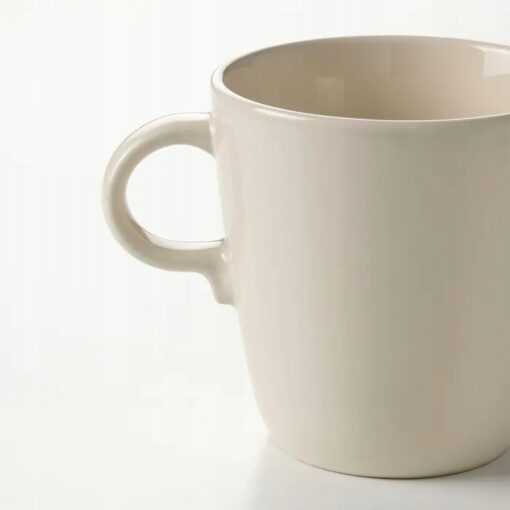 IKEA FARGKLAR KUBEK BEŻOWY 370 ML ZESTAW 6 SZT. - obrazek 4