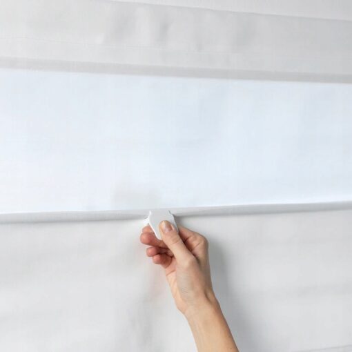 IKEA RINGBLOMMA ROLETA RZYMSKA BIAŁA 80x160 cm - obrazek 4