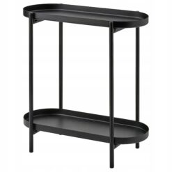 IKEA OLIVBLAD STOJAK NA DONICZKĘ CZARNY 56 cm