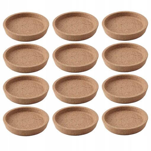 IKEA 365+ PODKŁADKA POD KUBEK 9 CM KOREK 12 SZT.
