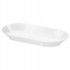 IKEA 365+ PÓŁMISEK PORCELANOWY BIAŁY 31x17 cm