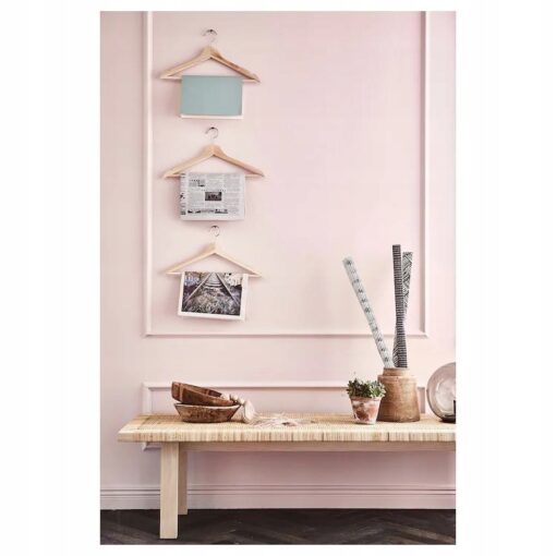 IKEA BUMERANG WIESZAK NATURALNY DREWNIANY 16 SZT. - obrazek 6
