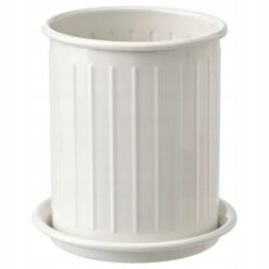 IKEA VALVARDAD POJEMNIK NA SZTUĆCE BEŻOWY 13 cm