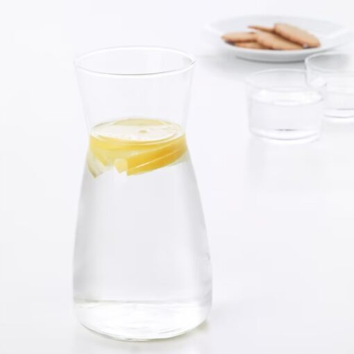 IKEA KARAFF KARAFKA SZKLANA BEZBARWNA 1 L - obrazek 5