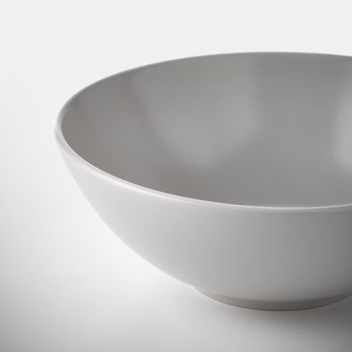 IKEA FARGKLAR MISKA SZARA MATOWA 16 CM - 4 SZT. - obrazek 5