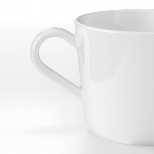 IKEA 365+ KUBEK BIAŁY PORCELANA 240 ML ZESTAW 4 SZT. - obrazek 4
