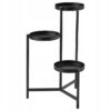 IKEA OLIVBLAD STOJAK NA DONICZKĘ CZARNY 58 cm