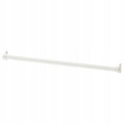 IKEA KOMPLEMENT DRĄŻEK MEBLOWY UBRANIOWY BIAŁY 75 cm