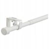 IKEA BEKRAFTA KOMPLET KARNISZY BIAŁY 120-210 cm 19 mm