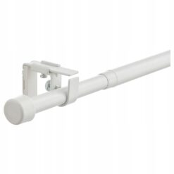 IKEA BEKRAFTA KOMPLET KARNISZY BIAŁY 120-210 cm 19 mm