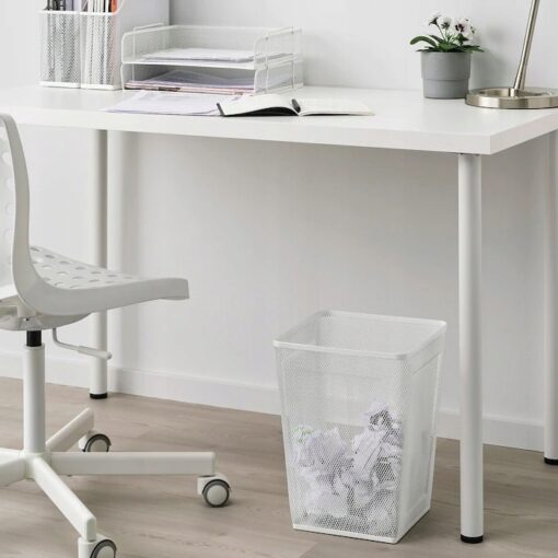 IKEA DRONJONS KOSZ BIUROWY NA ODPADY BIAŁY 35 CM - obrazek 2