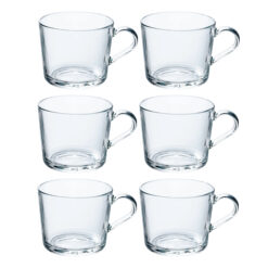 IKEA 365+ KUBEK 240ML SZKŁO BEZBARWNE ZESTAW 6 SZT