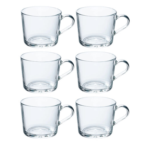 IKEA 365+ KUBEK 240ML SZKŁO BEZBARWNE ZESTAW 6 SZT