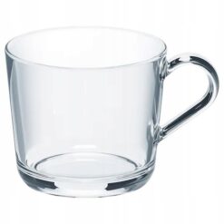 IKEA 365+ KUBEK SZKLANY BEZBARWNY 360 ML