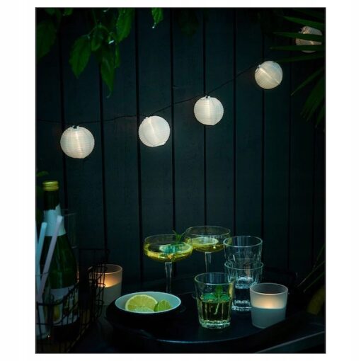 IKEA SOLARVET LAMPKI ZEWNĘTRZNE NA BATERIĘ SŁONECZNĄ - obrazek 2