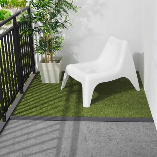 IKEA RUNNEN LISTWA KRAWĘDZIOWA PODŁOGOWA ZEW. SZARA 4 SZT. - obrazek 3