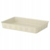 IKEA NOJIG ORGANIZER BIUROWY PLASTIKOWY BEŻOWY 25X35X5 CM