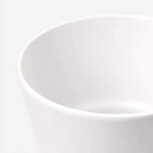 IKEA PAPAJA OSŁONA DONICZKI DONICZKA BIAŁA 9 CM - obrazek 3