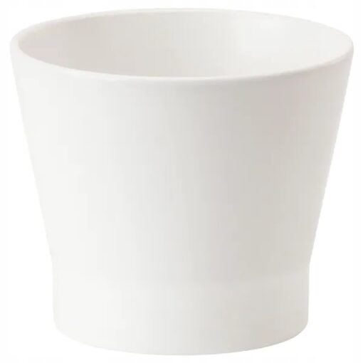 IKEA PAPAJA OSŁONA DONICZKI DONICZKA BIAŁA 9 CM