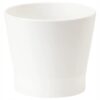 IKEA PAPAJA OSŁONA DONICZKI DONICZKA BIAŁA 12CM