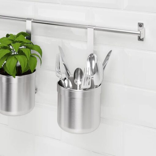 IKEA KUNGSFORS POJEMNIK DO SZYNY KUCHENNEJ RELING 12 CM - obrazek 2