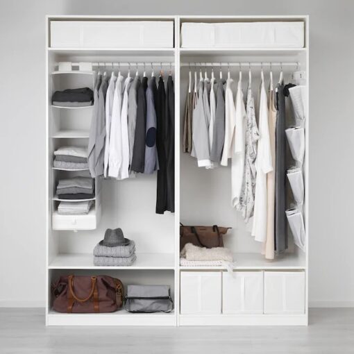 IKEA SKUBB POJEMNIK NA UBRANIA POŚCIEL BIAŁY 93x55x19 - obrazek 4
