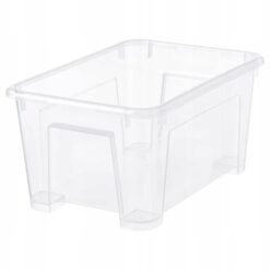 IKEA SAMLA POJEMNIK PUDEŁKO SKRZYNIA PLASTIKOWA 28x19x14 CM
