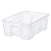 IKEA SAMLA POJEMNIK PUDEŁKO SKRZYNIA PLASTIKOWA 39x28x14 CM