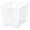 IKEA SAMLA POJEMNIK PUDEŁKO SKRZYNIA PLASTIKOWA 39x28x28 CM