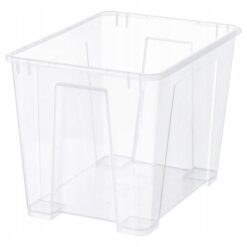 IKEA SAMLA POJEMNIK PUDEŁKO SKRZYNIA PLASTIKOWA 39x28x28 CM