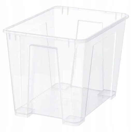 IKEA SAMLA POJEMNIK PUDEŁKO SKRZYNIA PLASTIKOWA 39x28x28 CM