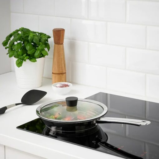 IKEA KLOCKREN POKRYWKA NA PATELNIĘ SZKŁO 25 CM - obrazek 2