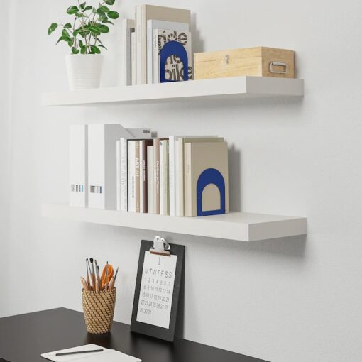 IKEA LACK PÓŁKA ŚCIENNA BIAŁA 110x26 CM PÓŁKA NA ŚCIANĘ - obrazek 2