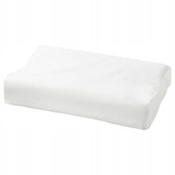 IKEA ROSENSKARM POSZEWKA PODUSZKI ERGONOMICZNEJ BIAŁA 33X50 CM