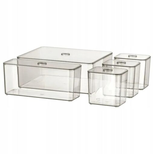 IKEA GODMORGON PUDEŁKO ORGANIZER DO ŁAZIENKI 5 SZTUK