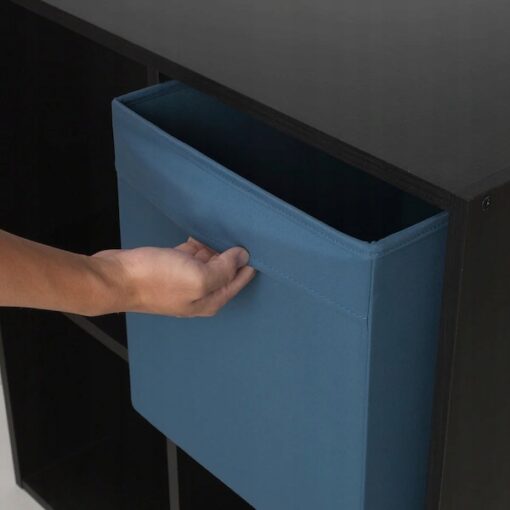IKEA DRONA PUDEŁKO WKŁAD 33x38x33 CM GRANATOWY - obrazek 2