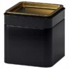 IKEA BLOMNING PUSZKA NA KAWĘ HERBATĘ PUDEŁKO CZARNE 10CM