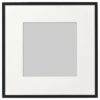 IKEA LOMVIKEN RAMKA NA ZDJĘCIA CZARNA RAMA 32x32 CM