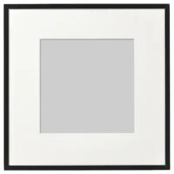 IKEA LOMVIKEN RAMKA NA ZDJĘCIA CZARNA RAMA 32x32 CM