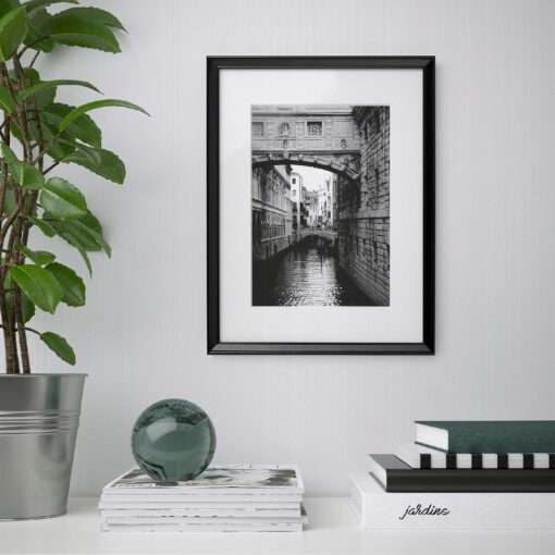 IKEA KNOPPANG RAMKA NA ZDJĘCIA CZARNA A3 30x40cm - obrazek 4