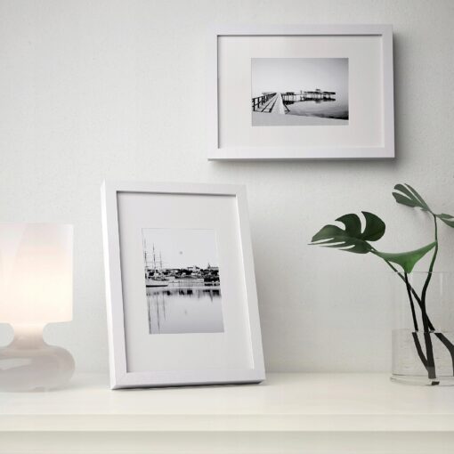 IKEA RIBBA RAMKA NA ZDJĘCIA RAMA BIAŁA 21x30 CM A4 - obrazek 3