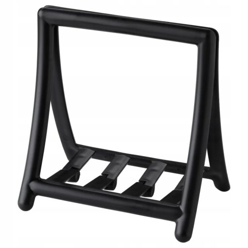 IKEA GREJA SERWETNIK CZARNY 15,5x11x16,5 CM