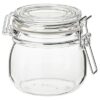 IKEA KORKEN SŁOIK Z POKRYWKĄ SZKŁO 0.5 L