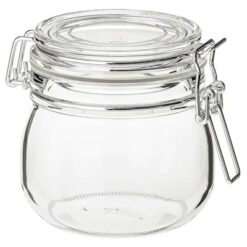 IKEA KORKEN SŁOIK Z POKRYWKĄ SZKŁO 0.5 L