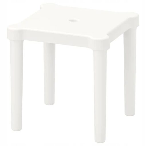 IKEA UTTER STOŁEK DZIECIĘCY TABORET DLA DZIECKA BIAŁY
