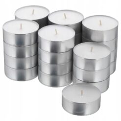 IKEA GLIMMA ŚWIECZKI ŚWIECE ZESTAW 24 SZTUK