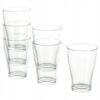 IKEA BEHANDIG SZKLANKA ZESTAW SZKLANEK 6 SZTUK 300 ML