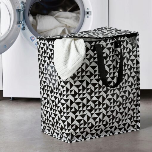IKEA KNALLA TORBA NA ZAKUPY PRANIE MOCNA 47L - obrazek 5